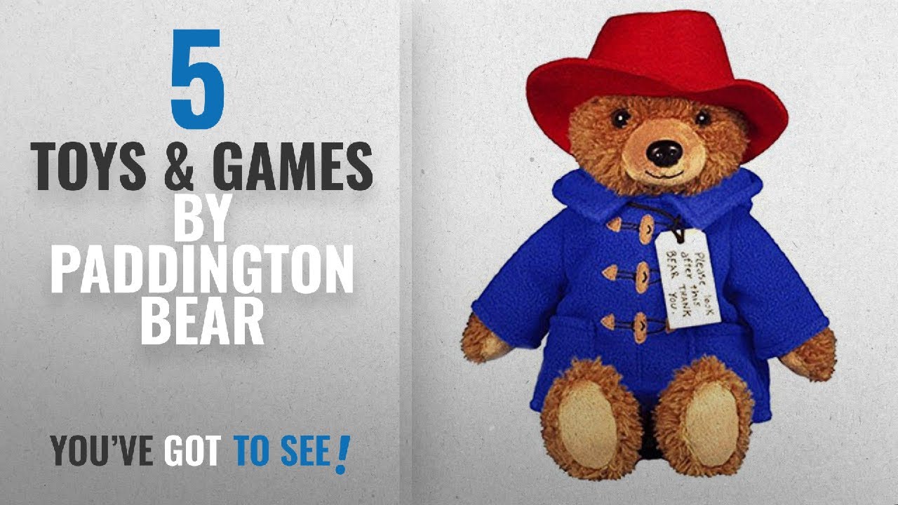 Top 10 Paddington Bear Toys & Games [2018]: Yottoy Big Screen Paddington Bear 8.5 Soft Toy