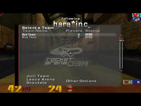 Quake 3 RA3: Rocket Arena 3 inc vs [10] ra3map3