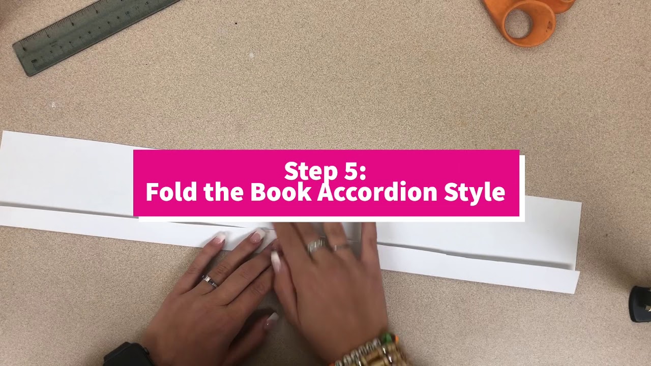 How to Make a Pocket Accordion Fold Book