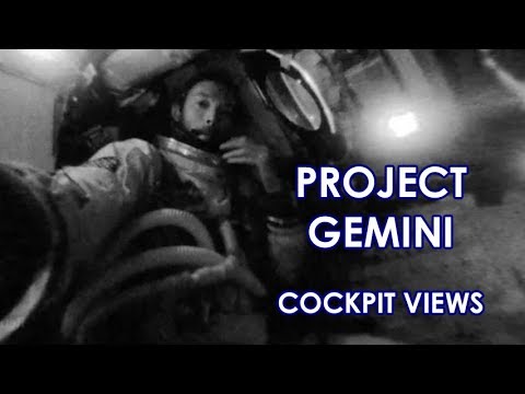 GEMINI 10 - Cockpit Views - Correct Speed - John Young, Michael Collins (1966)