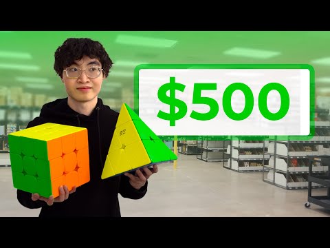 What I spent at a cubing store