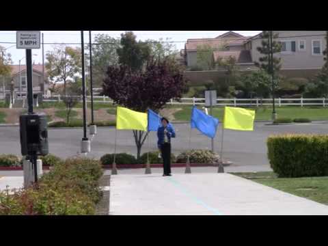 Kevin Chang - WDMA Drum Major Championship @ Riverside King - April 3, 2010