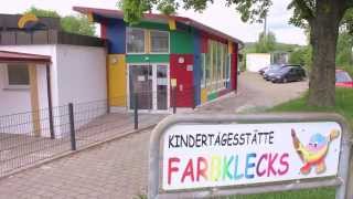 preview picture of video 'Eröffnung neues Foyer Kindertagesstätte Farbklecks - 08.05.2014'