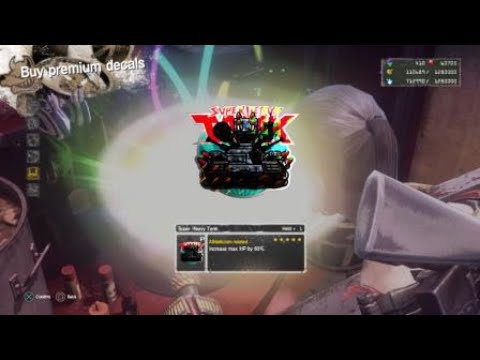 LET IT DIE kc stew super heavy tank popped