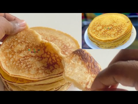 CHEWY & FLUFFY NIGERIAN PANCAKES