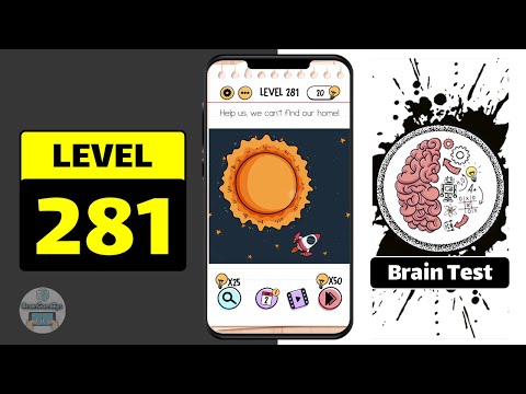 Brain Test Level 281 Walkthrough