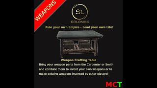 [SLC] Weapons - Weapon Crafting Table