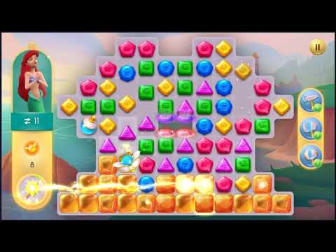 Disney Princess Majestic Quest Level 164 - NO BOOSTERS + FULL STORY 👸 | SKILLGAMING ✔️