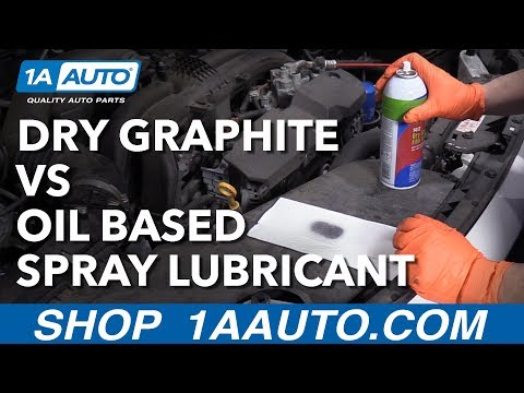 Dry Graphite vs Oil-Based Lubricant - Better for Hinges and Latches on Cars