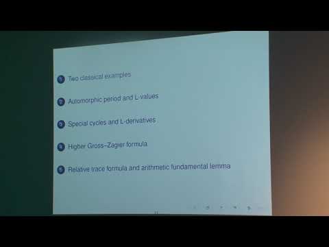 Periods, cycles, and L-functions: A relative trace formula approach – Wei Zhang – ICM2018