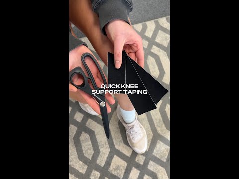 Easy Kinesiology Knee Taping