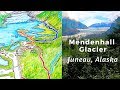 BREATHTAKING! Mendenhall Glacier in Juneau Alaska and Nugget Falls BREATHTAKING! Mendenhall Glacier in Juneau Alaska and Nugget Falls