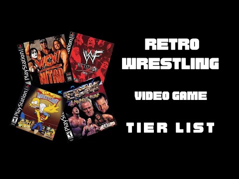 Retro Wrestling Video Games Tier List!