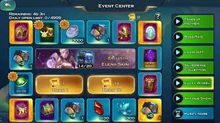 Lucky wheel for Elena skin Art of conquest
