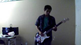 The casualties- No life guitar cover