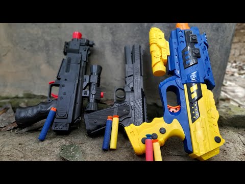Box of Toys ! Army Military Toy Guns Realistic - Toy Weapons and Equipments views · toys live