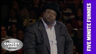 Cedric The Entertainer⎢Imagine if Barack Obama Had Boys⎢Shaq's Five Minute Funnies⎢Comedy Shaq