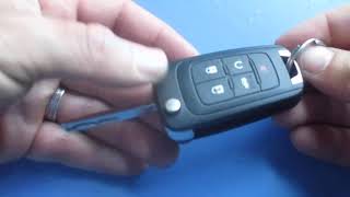 How To Replace Chevrolet Impala Key Fob Battery DIY 2012 2013 2014 2015 2016 2017 2018 2019 2020