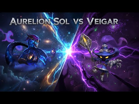 AURELION SOL (5/1/13) vs VEIGAR: ¡JUGAMOS CONTRA UNA BOTLINE VIDENTE!