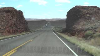 preview picture of video 'US-163 near Mexican Hat, UT'