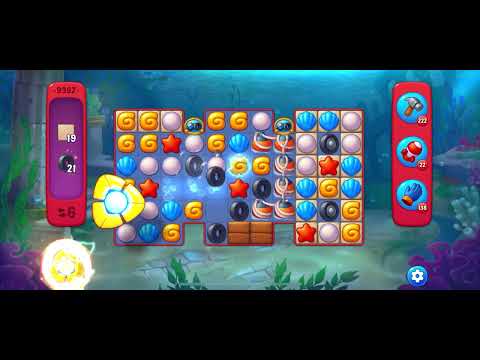 Fishdom Hard level 9392 no boosters フィッシュダム