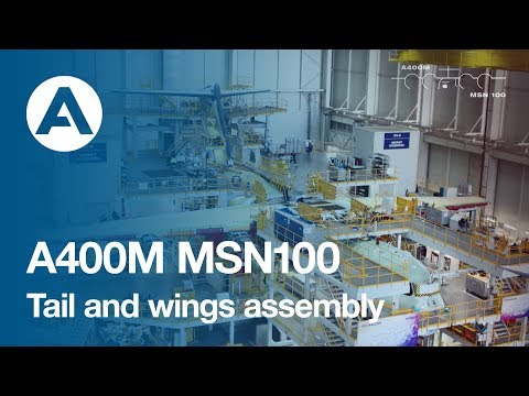 17. How to build an A400M - Tail and wings assembly