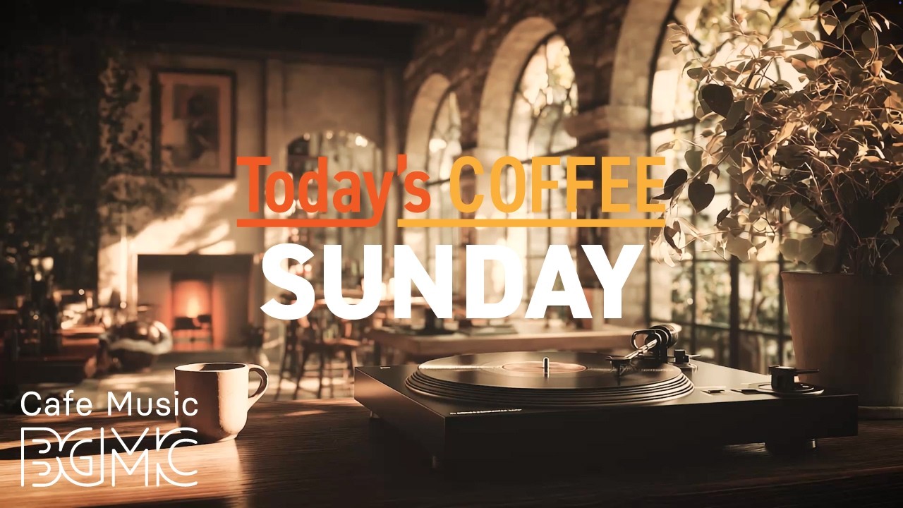 Jazz Relaxing Music ☕ Garden Sanctuary Cafe Jazz - Cozy Piano & Slow Bossa Nova for Sunday Rest