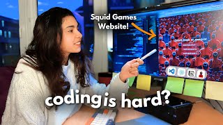 Download the video "I tried coding a REAL Squid Game website from scratch 🦑"