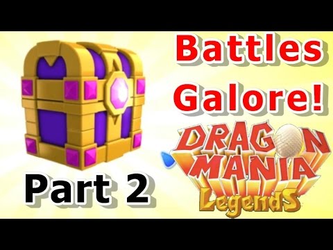 Enchantment Battles + Battles Galore! Part 2/2 - Dragon Mania legends #282