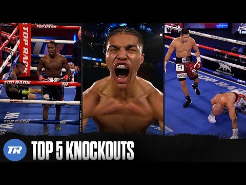 Top 5 Knockouts From Fighters on the #BerlangaRolls Card | Berlanga vs Rolls Sat. ESPN and ESPN+