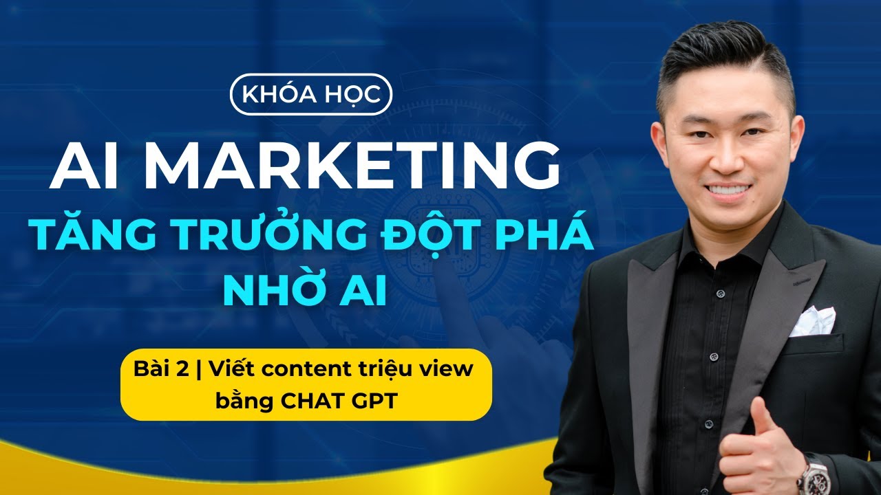 Video Thumbnail Hướng dẫn cách sử dụng chatgpt viết content thu hút triệu view