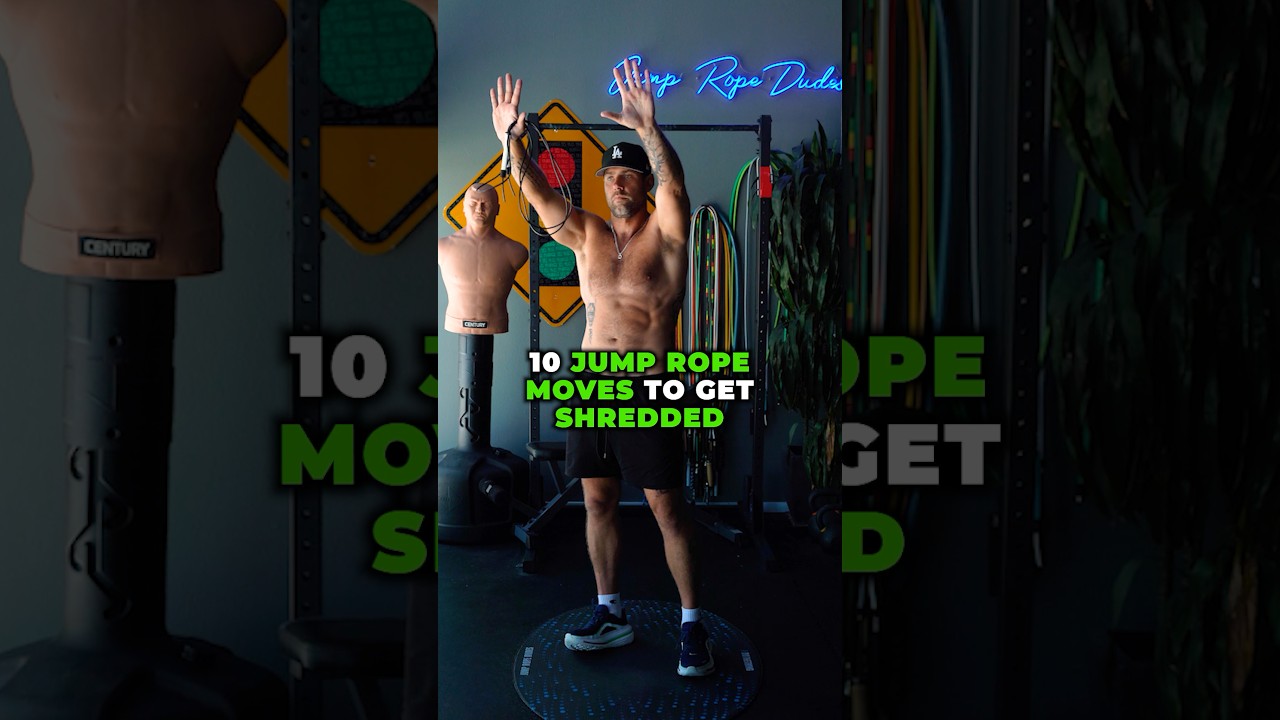 Video thumbnail for 10 Jump Rope Moves I Use to Stay Shredded