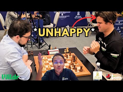 Magnus Carlsen makes a mistake as early as move 10 | MVL vs Carlsen | World Blitz 2023