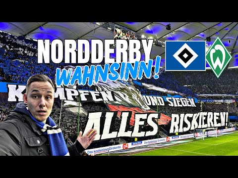 HSV SCHLÄGT WERDER BREMEN IM NORDDERBY!🔥 Stadion Vlog ⚽️🏟️ | HSV vs. Werder Bremen