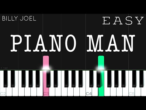 Billy Joel - Piano Man | EASY Piano Tutorial