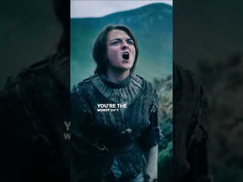 Arya & The Hound always produced some great quotes #thehound #aryastark #gameofthrones #GoT