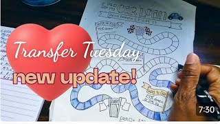 debt update and color tracker for a $25k car loan. (Transfer Tuesday)