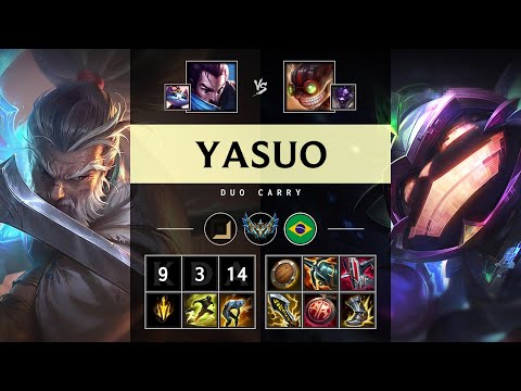 Yasuo ADC vs Ziggs - BR Challenger Patch 25.17