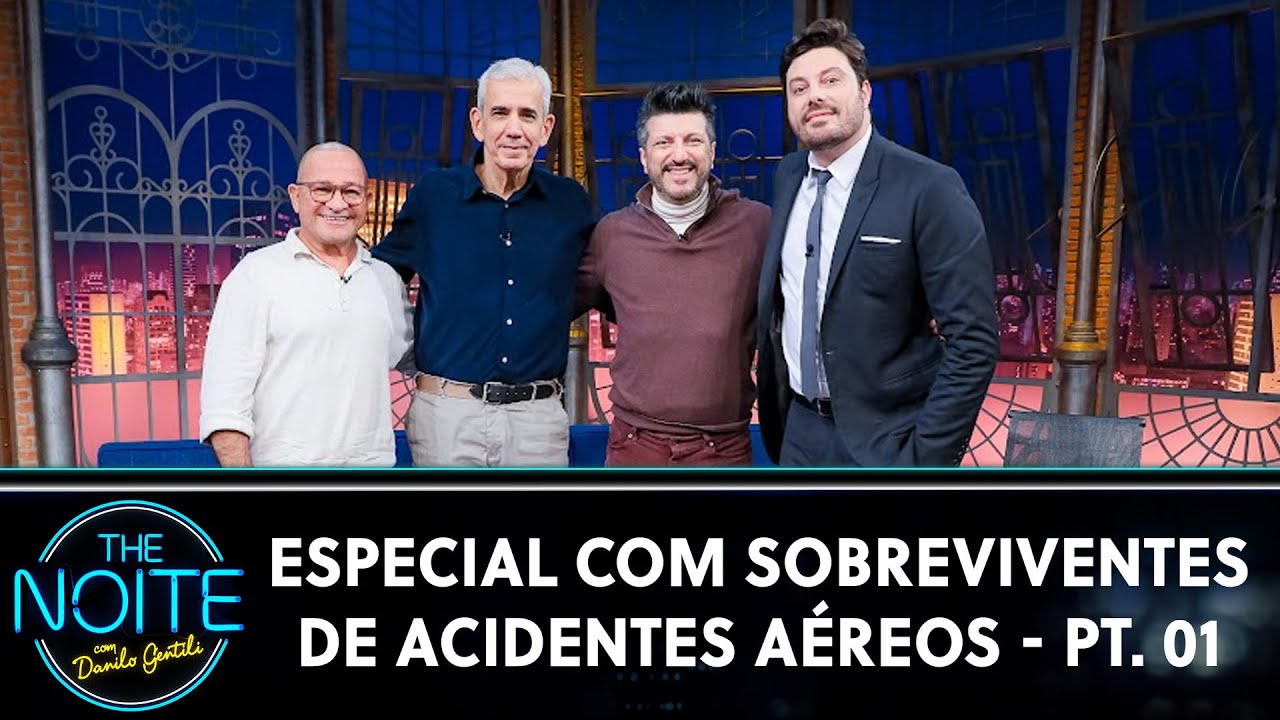 Entrevista com Nilson Zille, Lito Sousa e Ricardo Trajano - Parte 1 | The Noite (18/07/23)