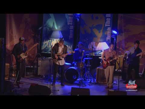 Guitarist battle with Iker Piris, Michel Foizon, Nico Duportal at 129st Blues Station in Tournon