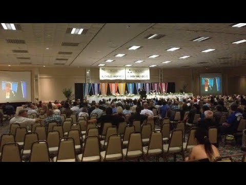 ANGIE P. AA SPEAKER FROM CINCINATTI OH @ THE 31st SOUTH BAY ROUNDUP IN TORRANCE,  CA AUGUST 28, 2015