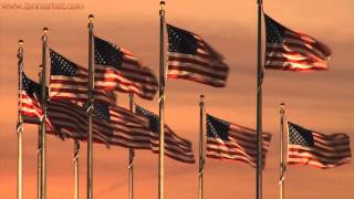 preview picture of video 'Monument Flags At Sunset - youtube.com/tanvideo11'