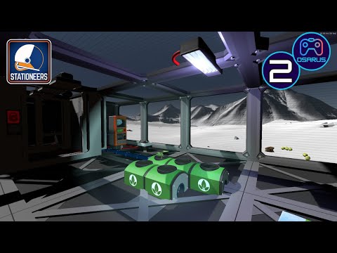 The Tiny Greenhouse: Stationeers on Europa - A Playful Adventure