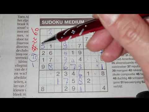 Seventh week Lockdown! (#2260) Medium Sudoku puzzle. 02-02-2021