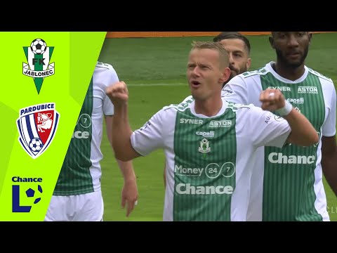 Chance Liga Highlights: FK Jablonec vs. FK Pardubice 3:2 (8. kolo)