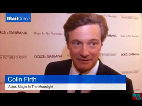 Colin FIRTH on working with Woody ALLEN in Magic In The Moonlight
