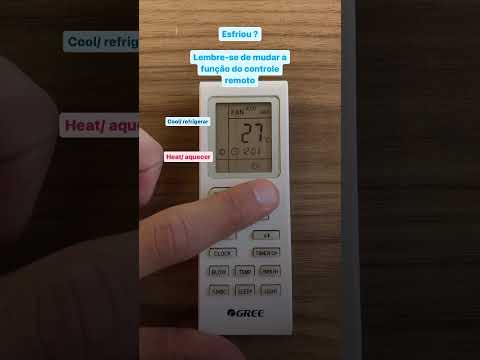 ESFRIOU? NÃO ESQUECE DE MUDAR A FUNÇÃO DO CONTROLE DO SEU AR CONDICIONADO