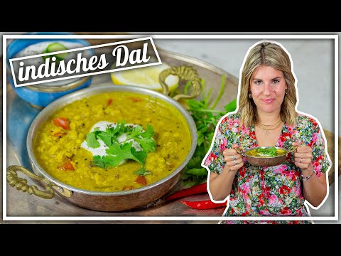 Indisches Dal | das beste Linsengericht mit Joghurt-Dip | Felicitas Then