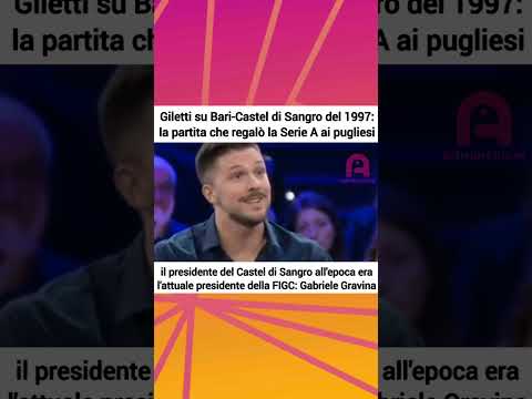 STORIE DI CALCIO: Castel di Sangro - Bari 💰💰