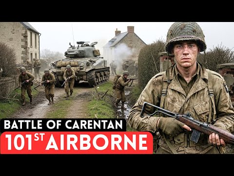 Fall Asleep To | Complete History of the 101st Airborne at Carentan | WW2 Relaxing War Documentary